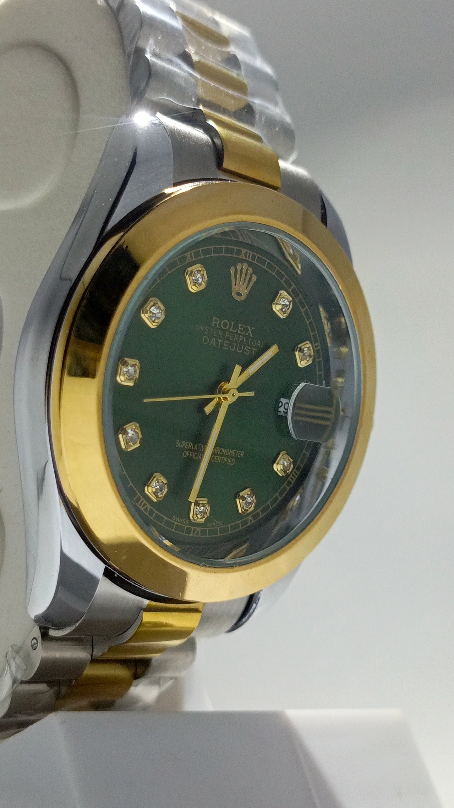 Rolex Oyster Perpetual True tone Silver and Gold
