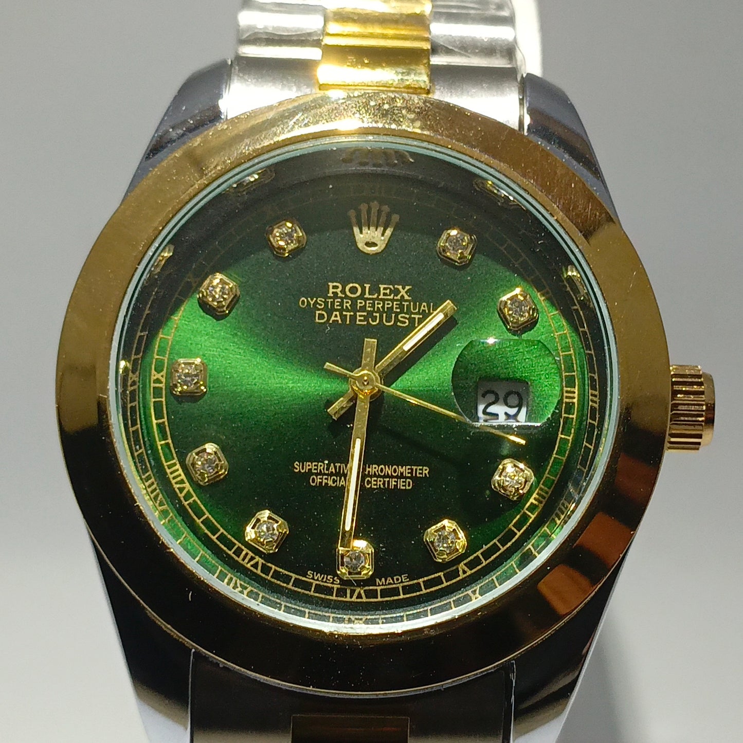 Rolex Oyster Perpetual True tone Silver and Gold